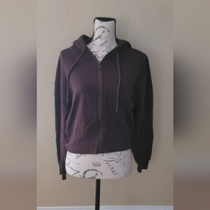 Zara Chocolate Brown Zip-Up Jacket